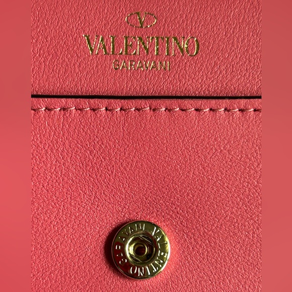 Valentino Garavani Excellent Condition Pink Rock Stud Pink Flap Bag - Picture 11 of 14